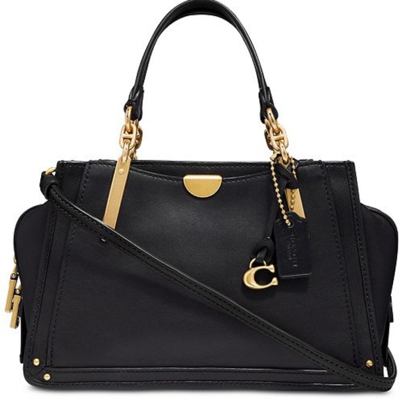Coach Handbags - SOLD!!!  COACH Dreamer Satchel- Black w Gold